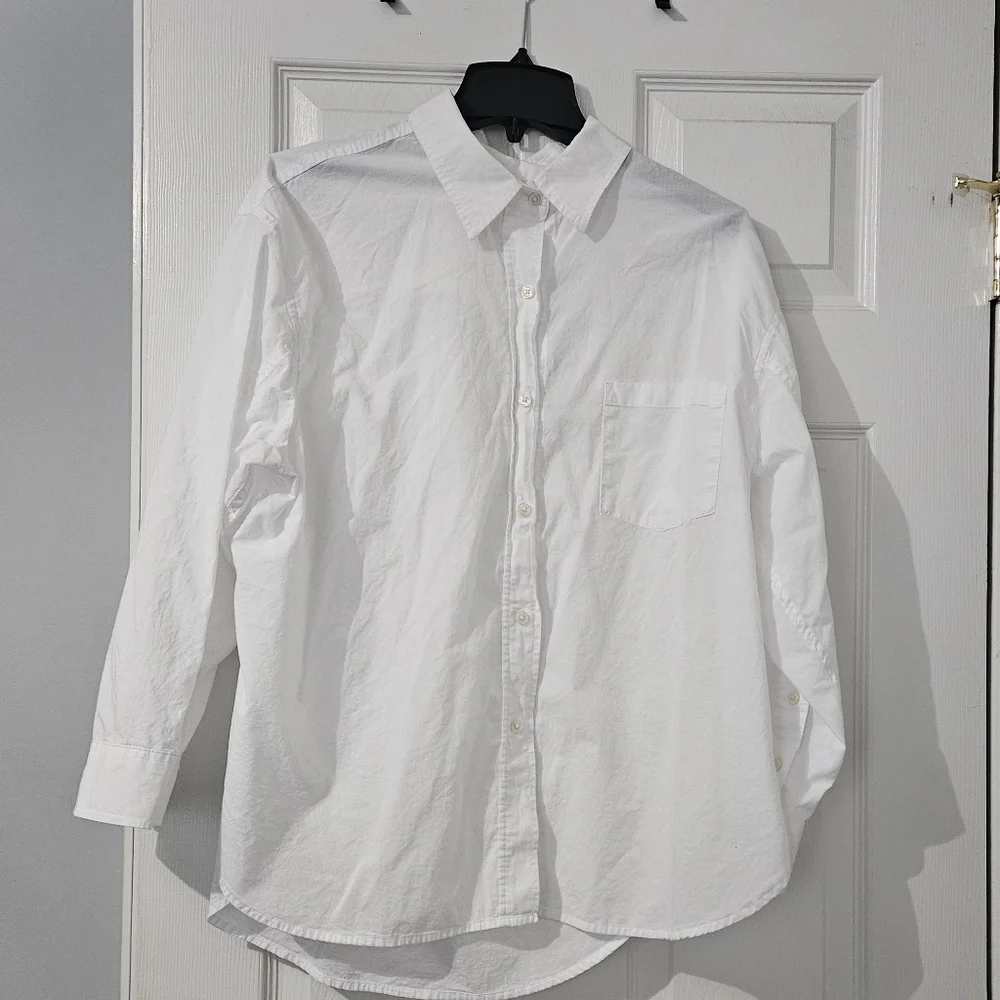 Women's Sonoma Oversized Boyfriend Shirt - XL Petite